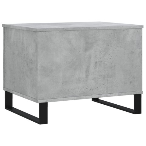 Stolik kawowy, szarość betonu, 60x44,5x45 cm