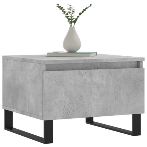 Stolik kawowy, szarość betonu, 50x46x35 cm