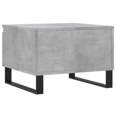Stolik kawowy, szarość betonu, 50x46x35 cm