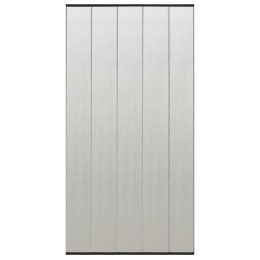 Moskitiera na drzwi, 5-panelowa, czarna, 120x240 cm