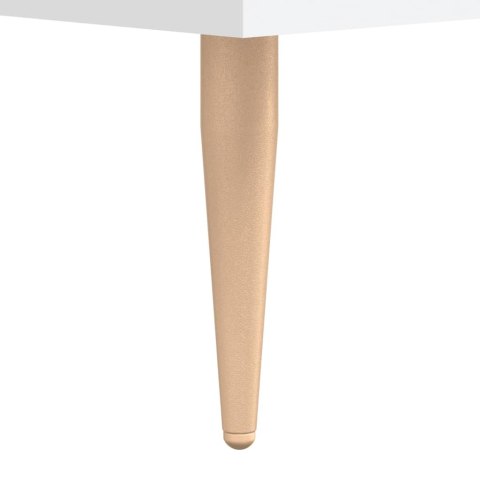 Stolik kawowy, biały, 102x50x40 cm, materiał drewnopochodny