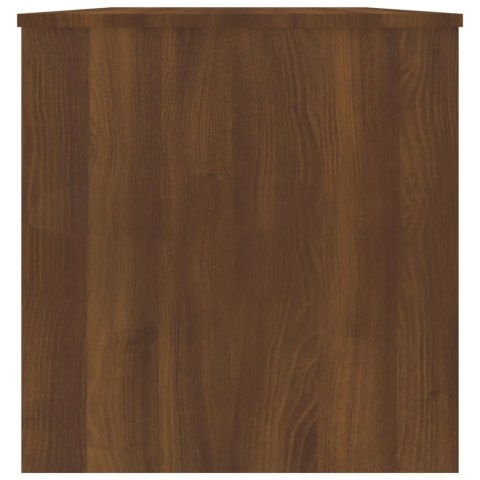 Stolik kawowy, brązowy dąb 102x50x52,5, materiał drewnopochodny