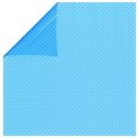 Prostokątna pokrywa na basen, 800 x 500 cm, PE, niebieska
