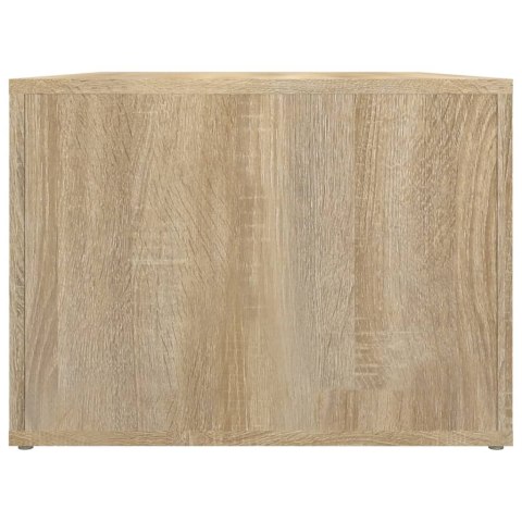 Stolik kawowy, dąb sonoma, 80x50x36 cm materiał drewnopochodny