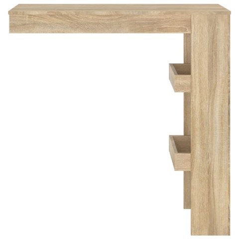 Stolik barowy, sonoma, 102x45x103,5 cm, materiał drewnopochodny