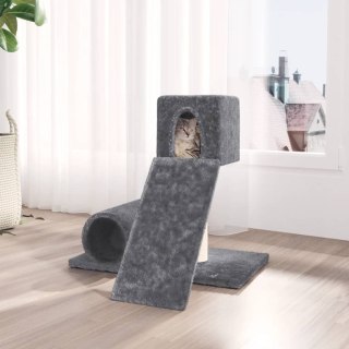 Drapak dla kota ze słupkiem sizalowym, ciemnoszary, 59 cm