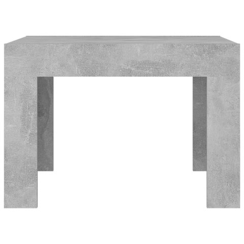 Stolik kawowy, betonowy, 50x50x35 cm, materiał drewnopochodny