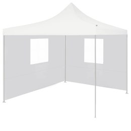 Profesjonalny, składany namiot imprezowy, 2 ściany, 3x3 m, stal