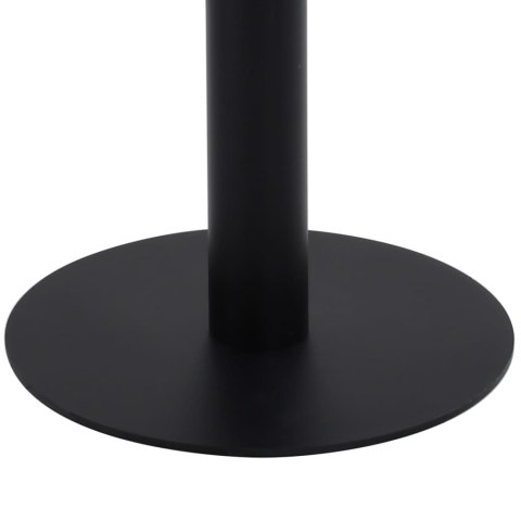 Stolik bistro, ciemnobrązowy, 50x50 cm, MDF