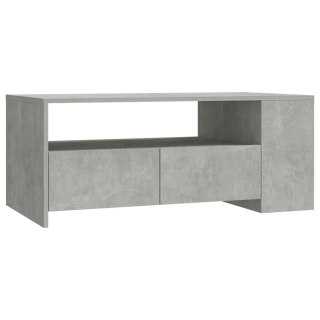Stolik kawowy, betonowy, 102x55x42 cm, materiał drewnopochodny