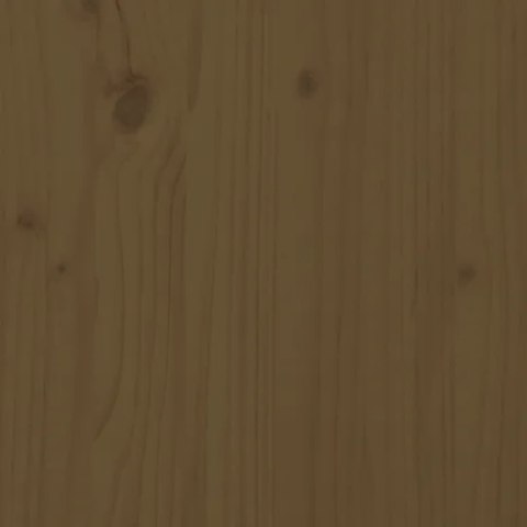 Wezgłowie łóżka, miodowy brąz, 146x4x100 cm, drewno sosnowe