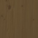 Ławka z donicami, miodowy brąz, 180x36x63 cm, drewno sosnowe