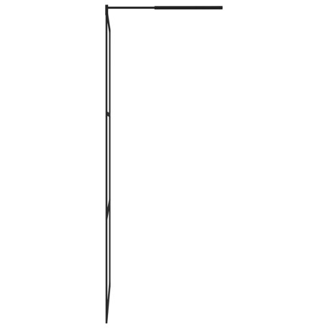 Ścianka prysznicowa, przezroczyste szkło ESG, 115 x 195 cm