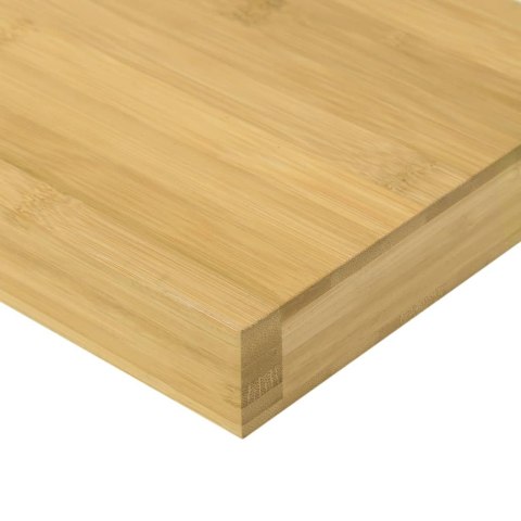 Półka ścienna, 40x20x4 cm, bambusowa