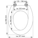 SCHÜTTE Deska sedesowa WHITE, duroplast