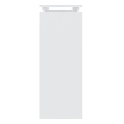 Stolik konsolowy, biały, 102x30x80 cm, płyta wiórowa