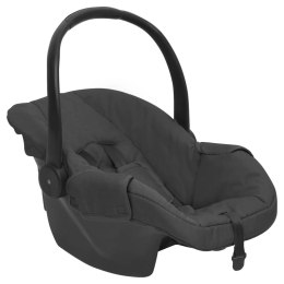 Fotelik niemowlęcy do samochodu, antracytowy, 42x65x57 cm