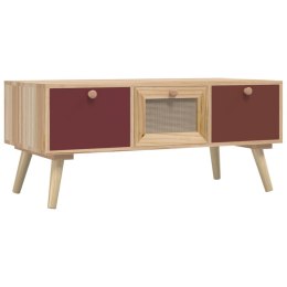 Stolik z szufladami, 80x40x35,5 cm, materiał drewnopochodny