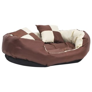 Dwustronna poduszka dla psa, możliwość prania, 85x70x20 cm