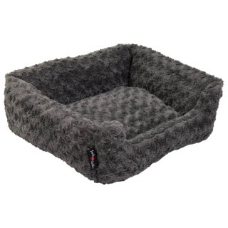 Jack and Vanilla Legowisko sofa Softy XS, 50x43x17 cm, szare rozety