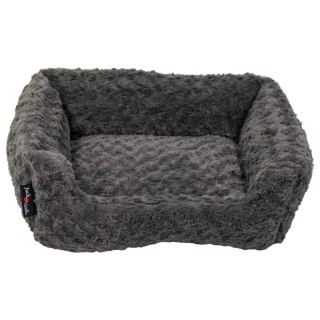 Jack and Vanilla Legowisko sofa Softy XS, 50x43x17 cm, szare rozety