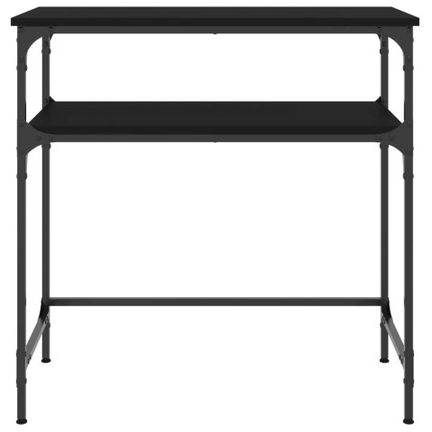 Stolik konsolowy, czarny, 75x35,5x75 cm