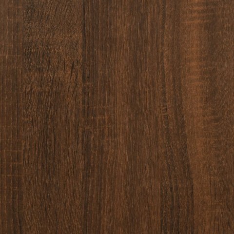 Stolik kawowy, brązowy dąb 100x50x35cm, materiał drewnopochodny