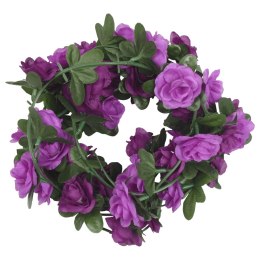 Sztuczne girlandy kwiatowe, 6 szt., jasny fiolet, 240 cm