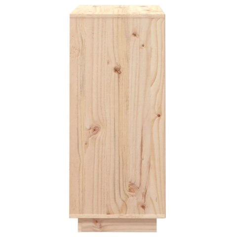Szafka, 74 x 35 x 80 cm, lite drewno sosnowe
