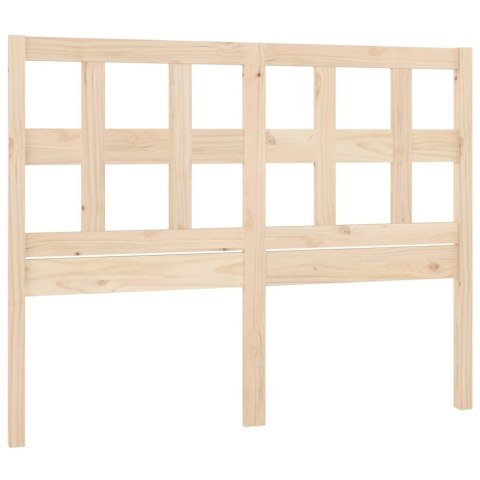Wezgłowie łóżka, 145,5x4x100 cm, lite drewno sosnowe