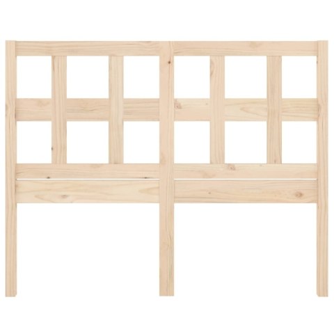 Wezgłowie łóżka, 145,5x4x100 cm, lite drewno sosnowe