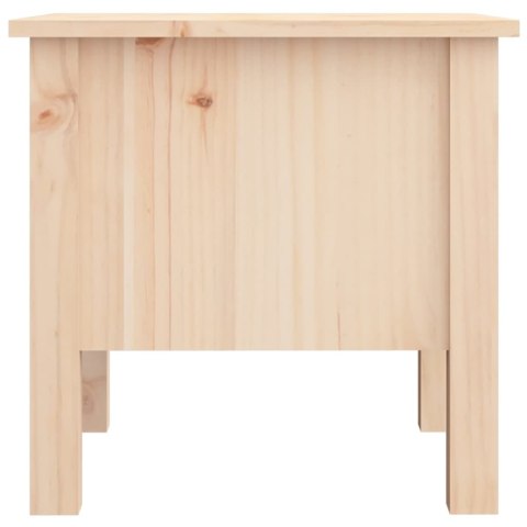 Stolik boczny, 40x40x39 cm, lite drewno sosnowe