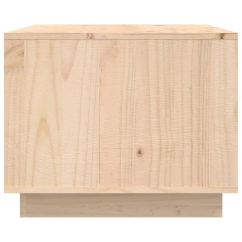 Stolik kawowy, 80x50x40 cm, lite drewno sosnowe