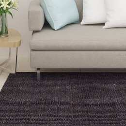 Sizalowy dywanik do drapania, czarny, 80x300 cm