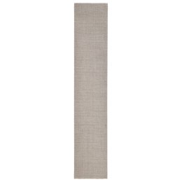 Sizalowy dywanik do drapania, kolor piaskowy, 66x350 cm