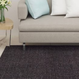 Sizalowy dywanik do drapania, czarny, 80x200 cm