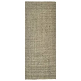 Sizalowy dywanik do drapania, kolor taupe, 80x200 cm