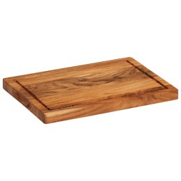 Deska do krojenia, 35x25x2,5 cm, lite drewno akacjowe