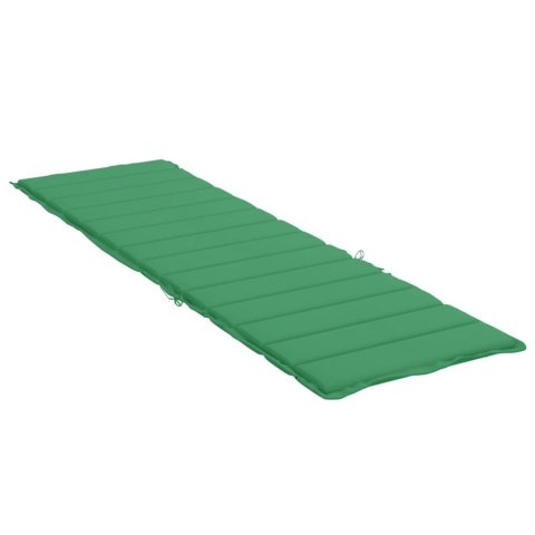 Poduszka na leżak, zielona, 200x70x3 cm, tkanina Oxford