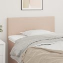 Zagłówek do łóżka, cappuccino, 90x5x78/88 cm, sztuczna skóra