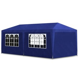Namiot imprezowy, 3 x 6 m, niebieski