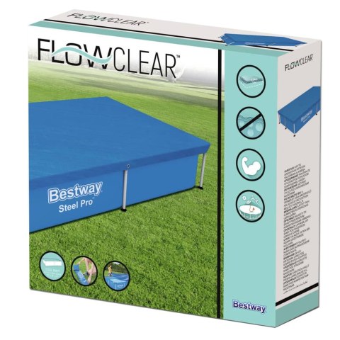 Bestway Pokrywa na basen Flowclear, 221 x 150 cm