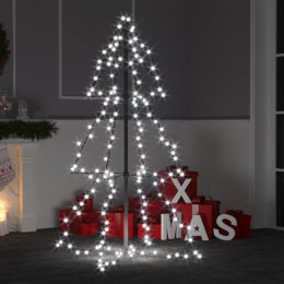 Ozdoba świąteczna LED w kształcie choinki, 160 LED, 78x120 cm