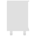 Szafka łazienkowa, biała, 60x32x53,5 cm, płyta wiórowa
