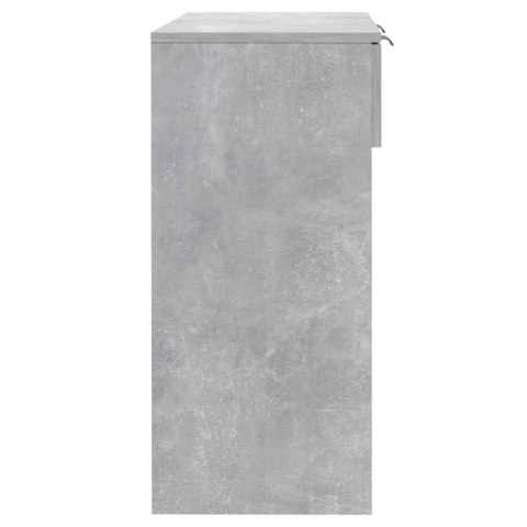 Stolik konsolowy, betonowa szarość, 90x36x75 cm