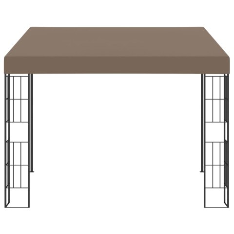 Altana przyścienna, 3 x 3 m, taupe, tkanina