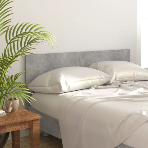 Wezgłowie łóżka, szarość betonu, 160x1,5x80 cm