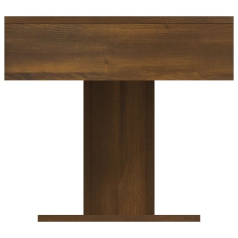Stolik kawowy, brązowy dąb, 96x50x45cm, materiał drewnopochodny