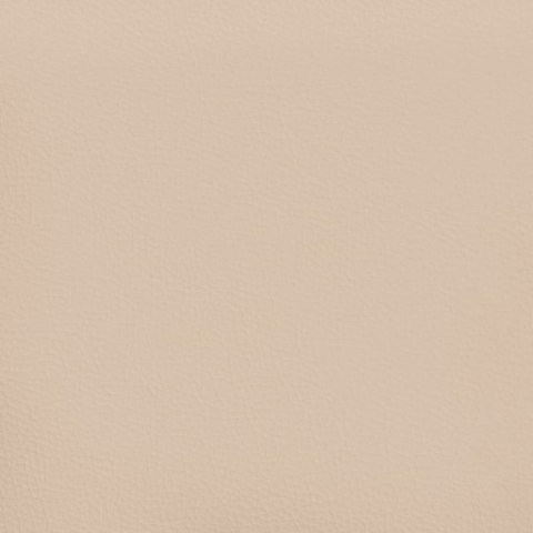 Zagłówek uszak, cappuccino, 163x16x78/88 cm, sztuczna skóra