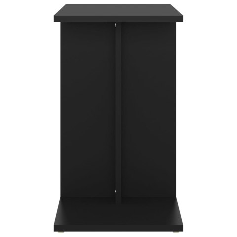 Stolik boczny, czarny, 50x30x50 cm, materiał drewnopochodny